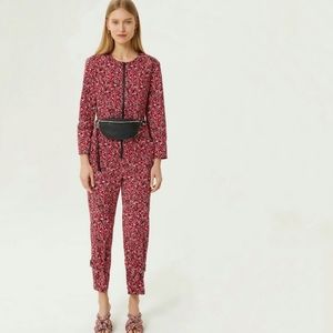 REBECCA MINKOFF Clover Jumpsuit in Red Multi